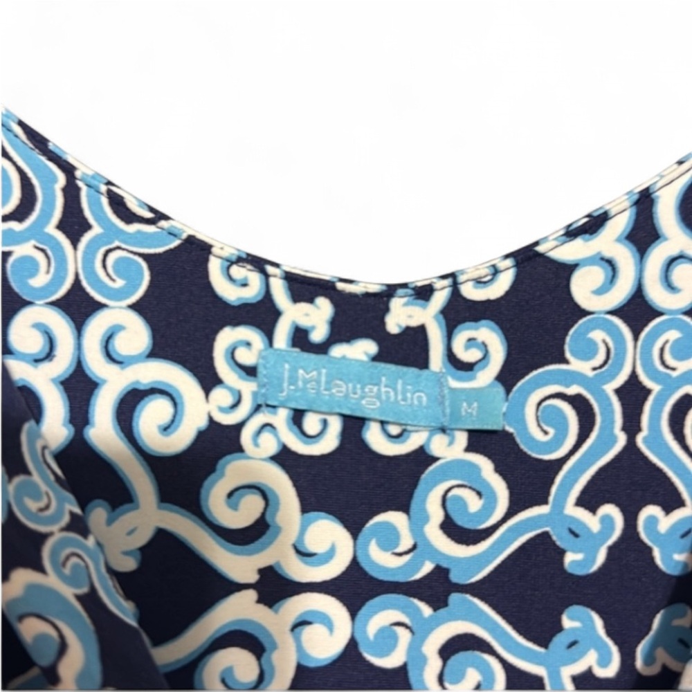 J McLaughlin Stretch Maxi Dress Size: M Length: 58” - Picture 4 of 7